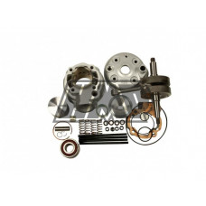 Kit cilindro MINARELLI AM5 / AM6 D.52 mm curso 44 mm com cambota TUNGSTENO biela 85-14 - ITALKIT